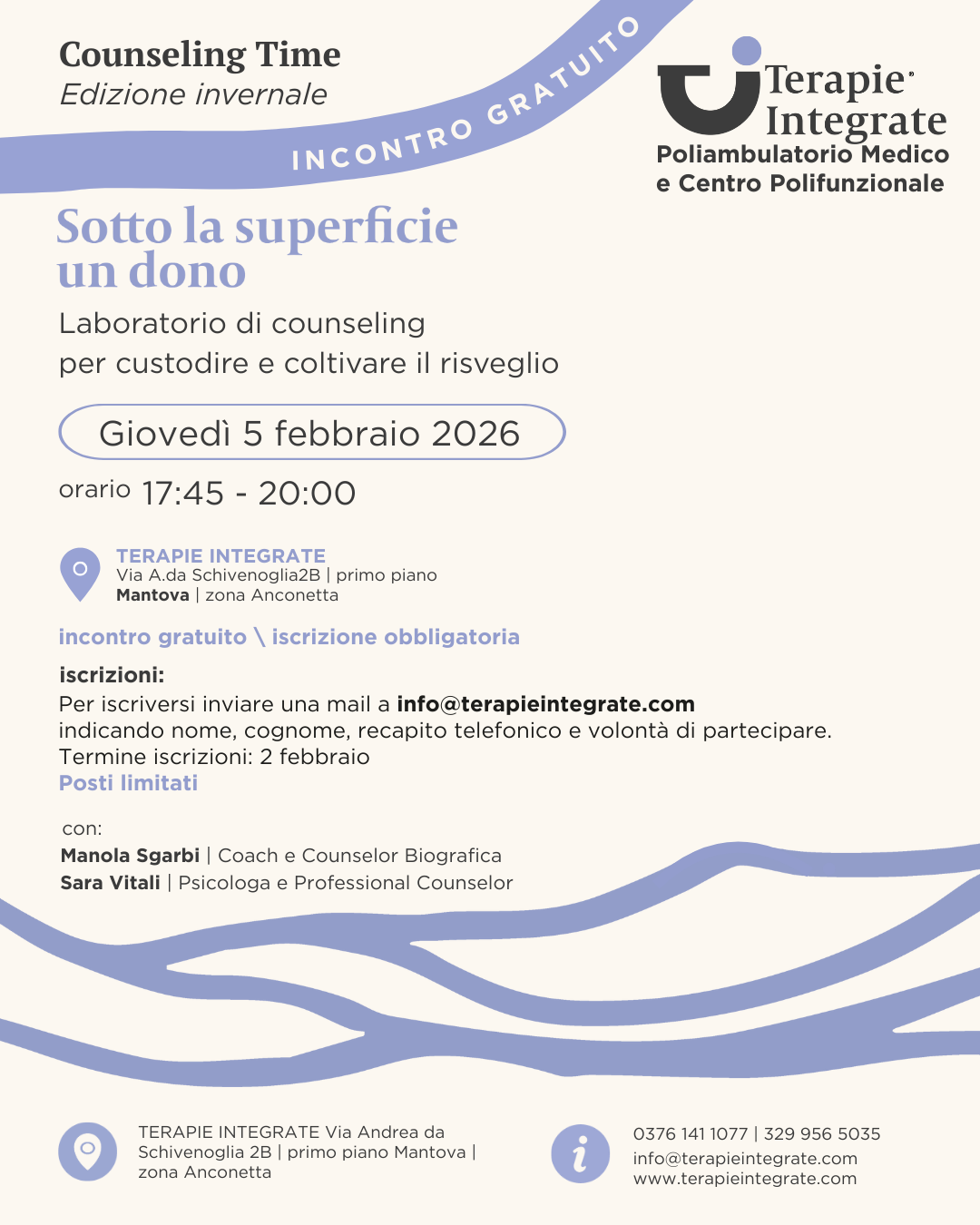 Terapie Integrate Counseling febbraio 2026