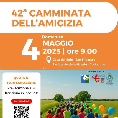 Camminata Amicizia 1